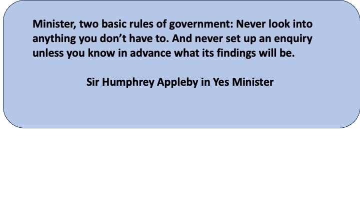 Strategic Reviews Are Like Rearranging the Deck Chairs on the&nbsp;Titanic